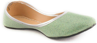

Myra Beautiful Ethnic Bellies For Women(Green