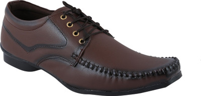 

SanMega Lace Up For Men(Brown