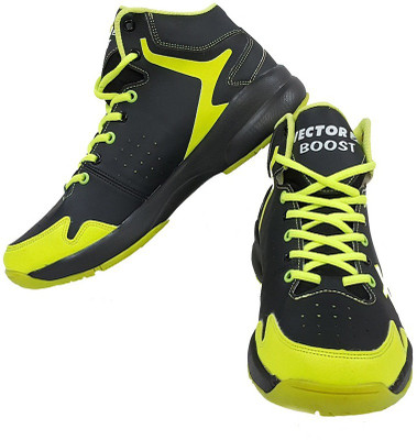 

Vector X Basketball Shoes For Men(Black, Green