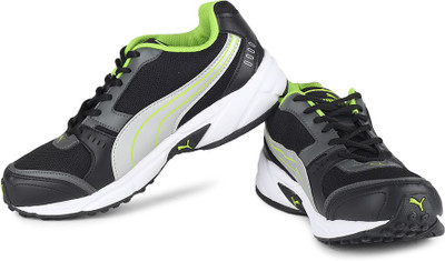 

Puma Argus Running Shoes For Men(Black, Black;dark shadow;puma silver;lime punch