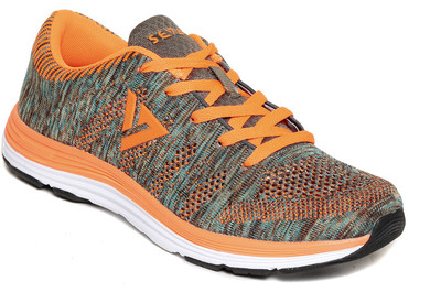 

Seven Seven Odin Neutral Grey Neon Orange Running Shoes For Women Running Shoes For Women(Orange