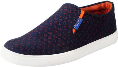 

FAUSTO Canvas Shoes For Men(Navy