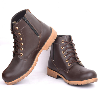 

Musk Duck Brown Boots For Men(Brown