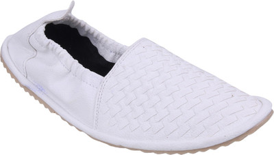 

SanMega Loafers For Men(White