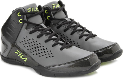 

Fila CONVERSION Basket Ball Shoes For Men(Multicolor, Dk gry/lim