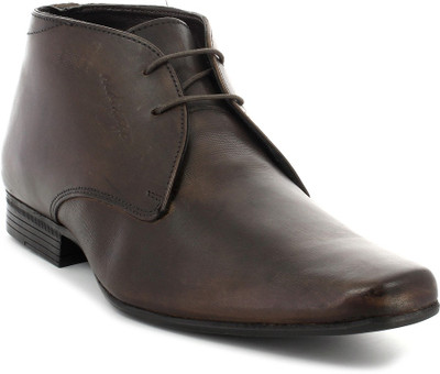 

Red Tape Men Genuine Leather Lace Up Shoes For Men(Brown)