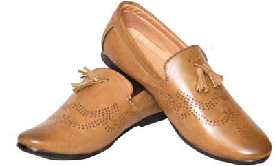

Candey Shoes Loafers For Men(Tan, Camel