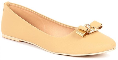

Sindhi Footwear Indian Bellies For Women(Beige)