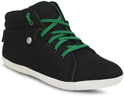 

Get Glamr Casual Canvas Shoes For Men(Black)