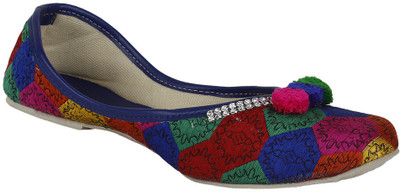 

Saashiwear Punjabi Jutis For Women(Multicolor)