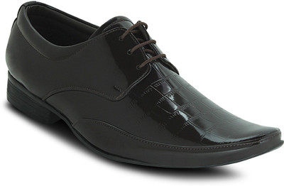

Get Glamr PATENT LACE UP Lace Up For Men(Black), Brown
