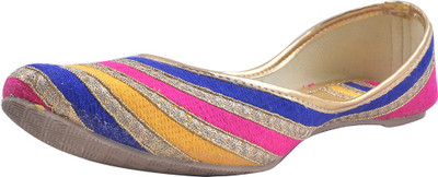 

Adorn Look New Jutis For Women(Pink