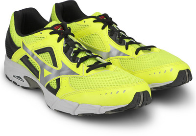 

Mizuno Empower 3 Running Shoes For Men(Yellow, Safety yellow::silver::black