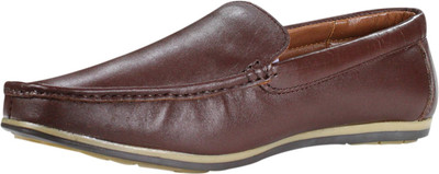 leather loafers flipkart