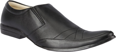 

Drivn Formal Slip On Shoes For Men(Black