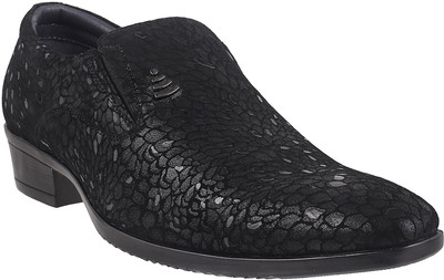 

Mochi Men's Formal Slipons Slip On For Men(Black, 11;black