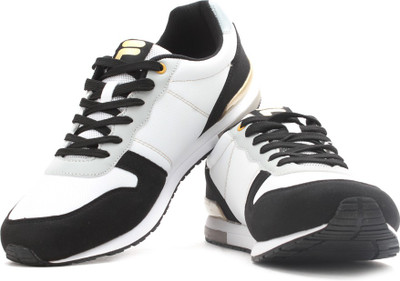 

Fila Running Shoes For Men(Multicolor, Blk/wht/gld