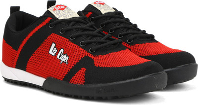 lee cooper red sneakers