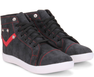 

Vulcan Knight Mid Ankle Sneakers For Men(Black, Red, Blue