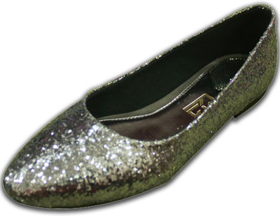 

F-Gali Customized Gun Metal Ballerinas Bellies For Women(Multicolor