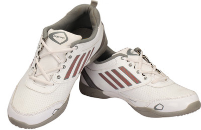

Cokpit 1015 Running Shoes For Men(White, Grey