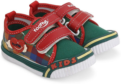 

Footfun by Liberty Boys & Girls Slip on Moccasins(Red
