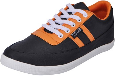 

FAUSTO Sneakers For Men(Black, Black orange