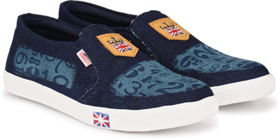 

Shoe Day Slip On Sneakers For Men(Multicolor, Blue