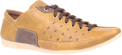 

JK Port Brown & Beige Men New Semi Casual Shoe Casuals For Men(Beige