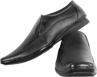 Cognisol Italian Black Slip On Shoes