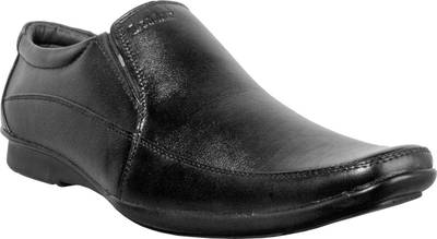 Cognisol Italian Black Slip On Shoes
