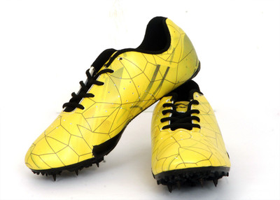 Nivia Yellow SPIKES SPIRIT Running Shoes For Men(Yellow) available at flipkart for Rs.1223