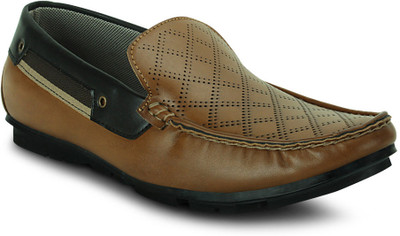 

Get Glamr Tan Men's Loafers For Men(Tan)