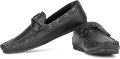 

United Colors of Benetton Boat Shoes For Men(Black), 700
