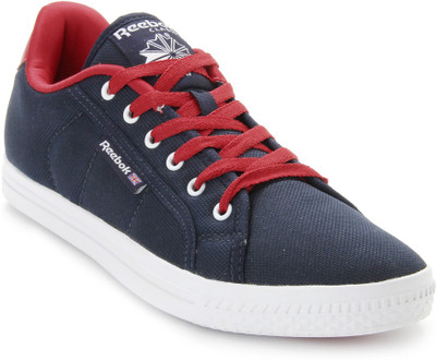 REEBOK On Court Iv Lp Men Canvas Shoes For Men(Navy, Reebok navy;ex.redwhite