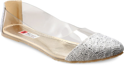 

Tryfeet Transparent Bellies For Women(Silver)