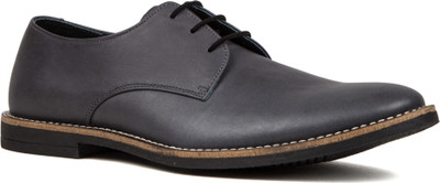 16% OFF on De Scalzo Italian Lace Up Shoes For Men(Grey)