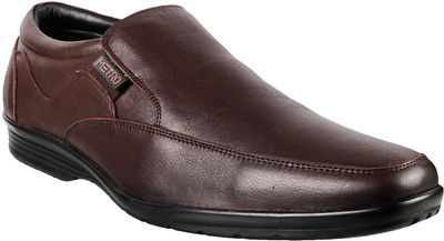 

Metro Men's Formals & Lace-Up Flats Slip On For Men(Brown, 12;brown