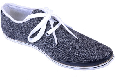 

Porcupine Laced Canvas Shoes For Men(Blue, White