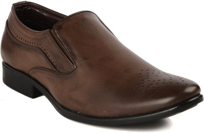 

Bruno Manetti 5605 Slip On Shoes For Men(Brown