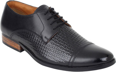 

Lujo Lace Up For Men(Black, 09;black