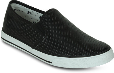 

Get Glamr PERFORATED SNEAKERS Sneakers For Men(Black)