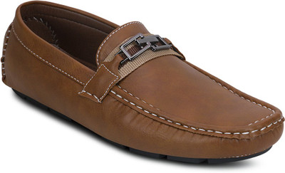 

Kielz Stylish Camel Loafers Loafers For Men(Tan