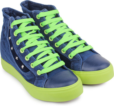 

Shoetopia Canvas Shoes For Women(Blue)
