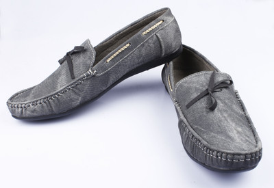

John Hupper Loafers For Men(Black, Grey