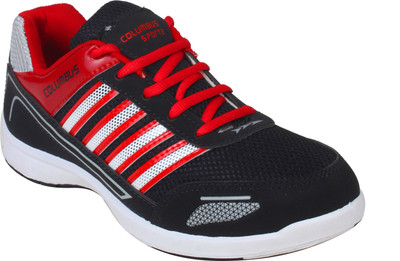 

Columbus Tab-1115 Running Shoes For Men(Black, Red