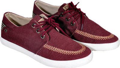 

Cabron Canvas Shoes For Men(Red