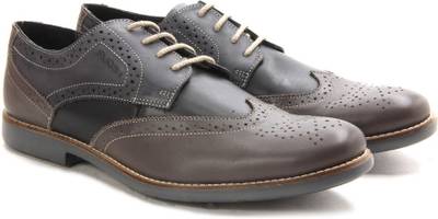 Ruosh Men Genuine Leather Formal Shoes