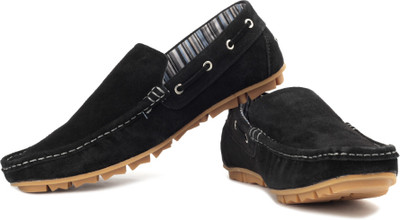 

Flippd Genuine Leather Loafers For Men(Black)