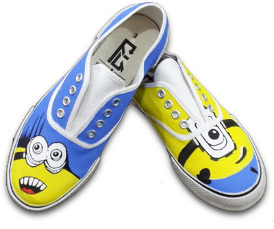 

F-Gali The Minion Low Top Canvas Shoes Canvas Shoes For Men(Multicolor